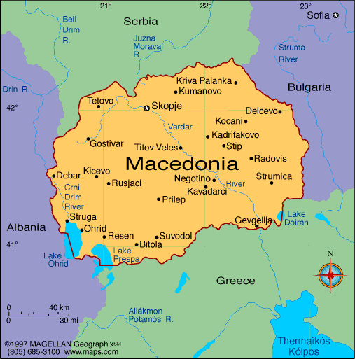 makedonya haritasi